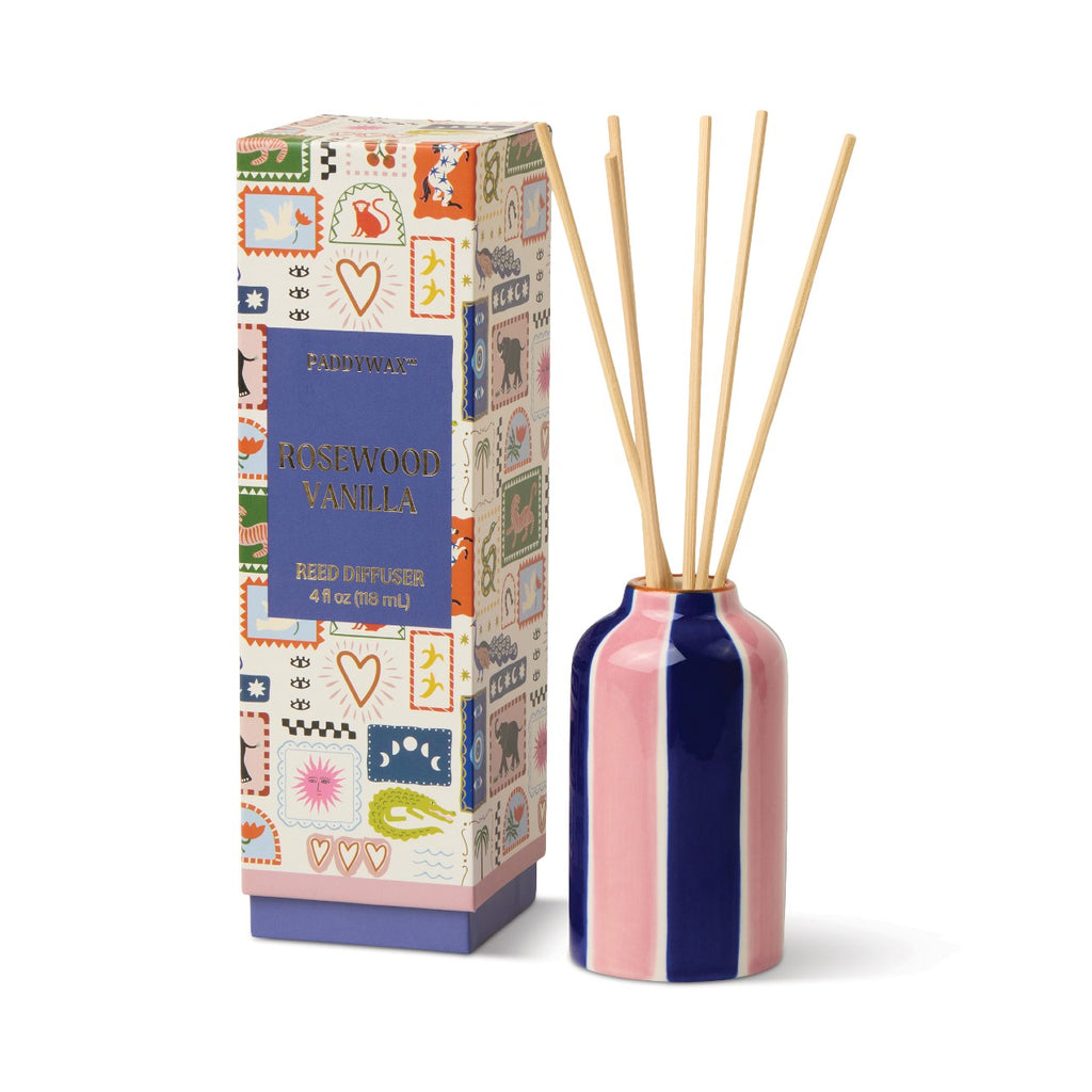Rosewood Vanilla A Dopo Diffuser - 4oz Paddywax Home - Candles - Incense, Diffusers, Air Fresheners & Room Sprays