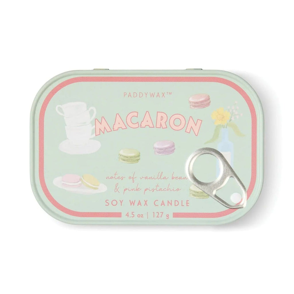 Macaron Bistro Tin Candle - 4.5oz Paddywax Home - Candles