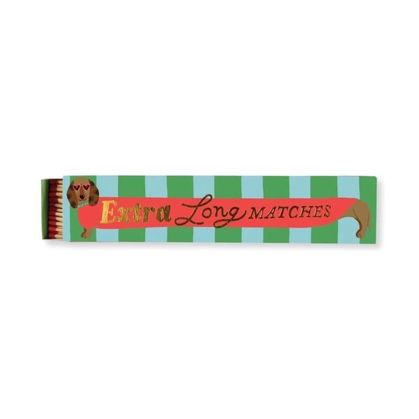 Dachshund Safety Matches - Slender Box Paddywax Home - Candles - Matches