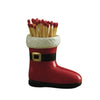 Santa Boot Ceramic Match Holder Paddywax Home - Candles - Matches