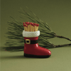 Santa Boot Ceramic Match Holder Paddywax Home - Candles - Matches
