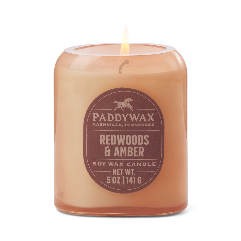 Redwoods & Amber Vista Glass Candle - 5oz Paddywax Home - Candles