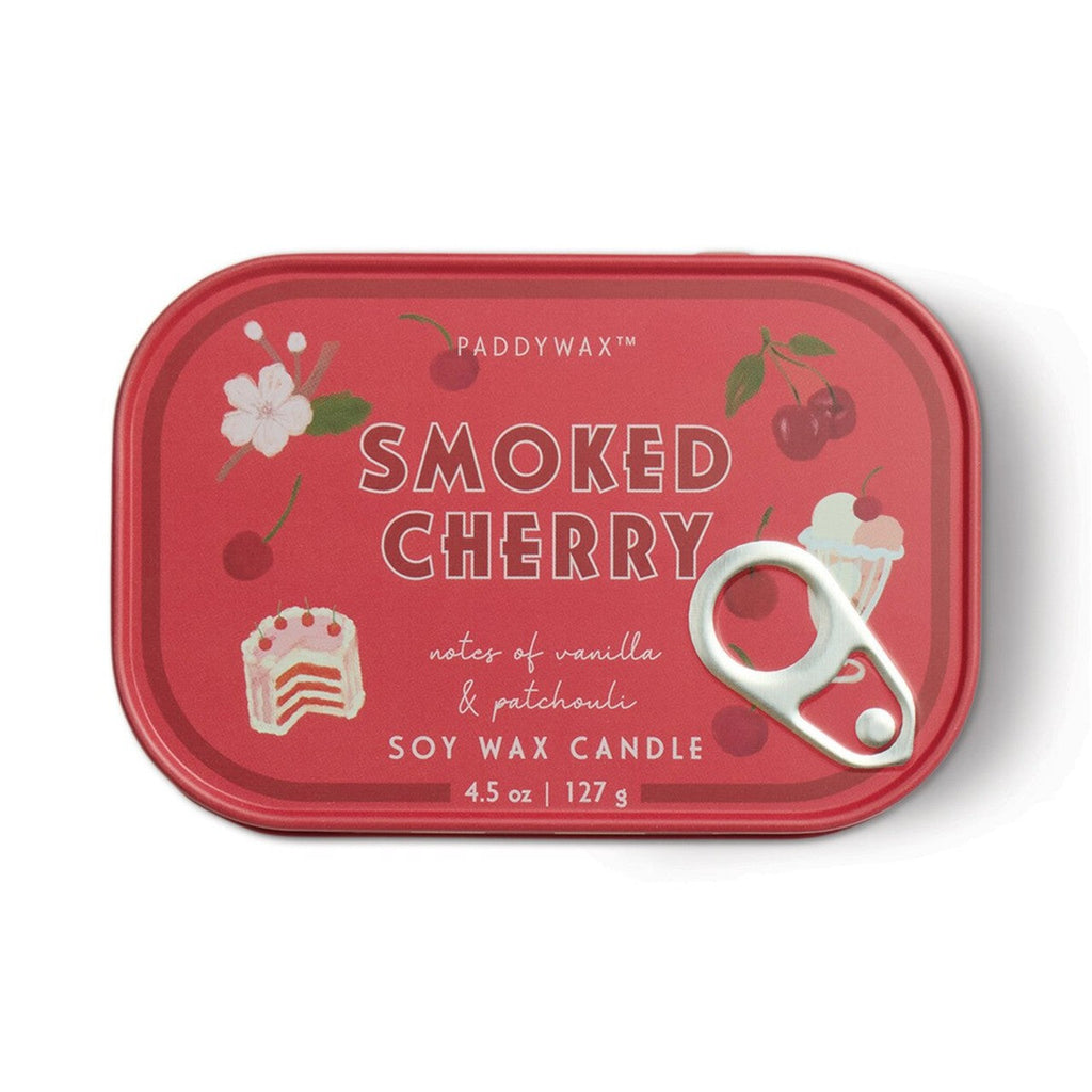 Smoked Cherry Bistro Tin Candle - 4.5oz Paddywax Home - Candles