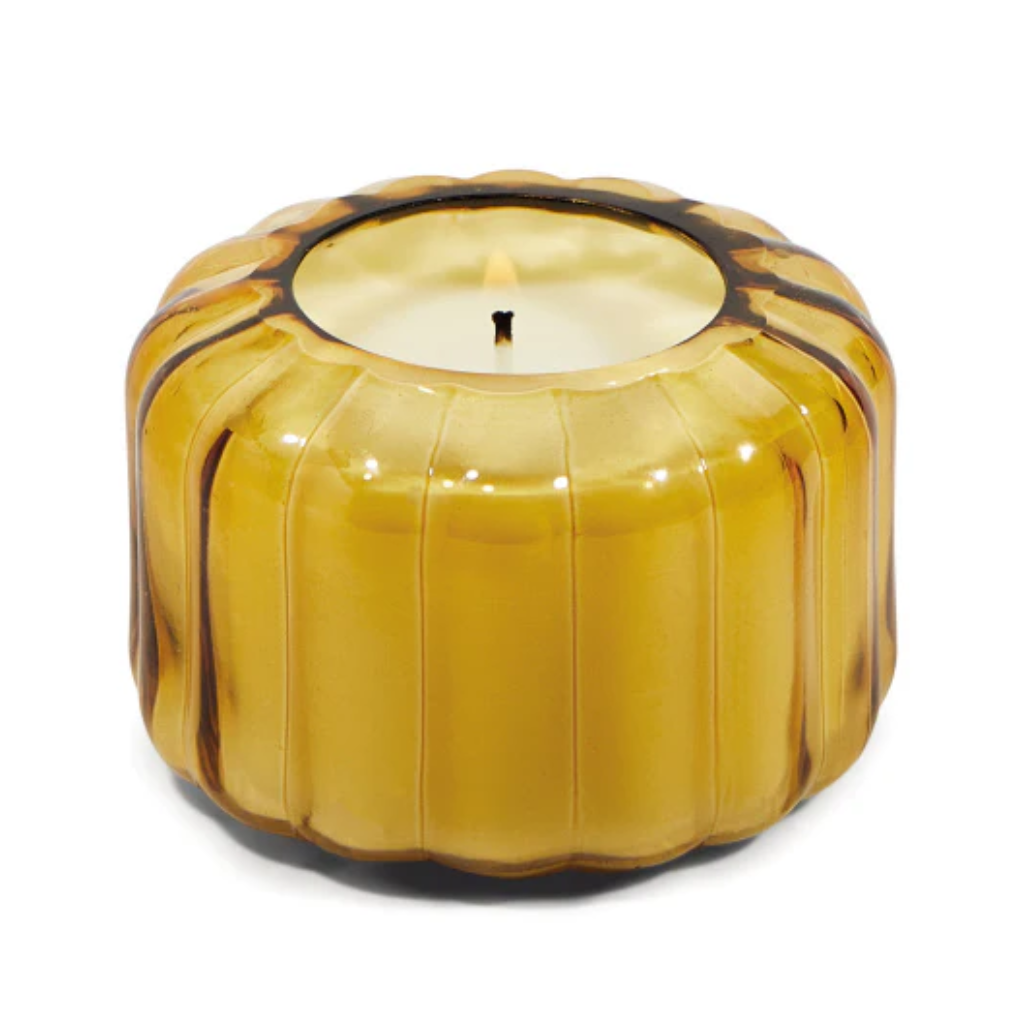 Golden Ember Ripple Candle - 4.5 oz. Paddywax Home - Candles - Specialty