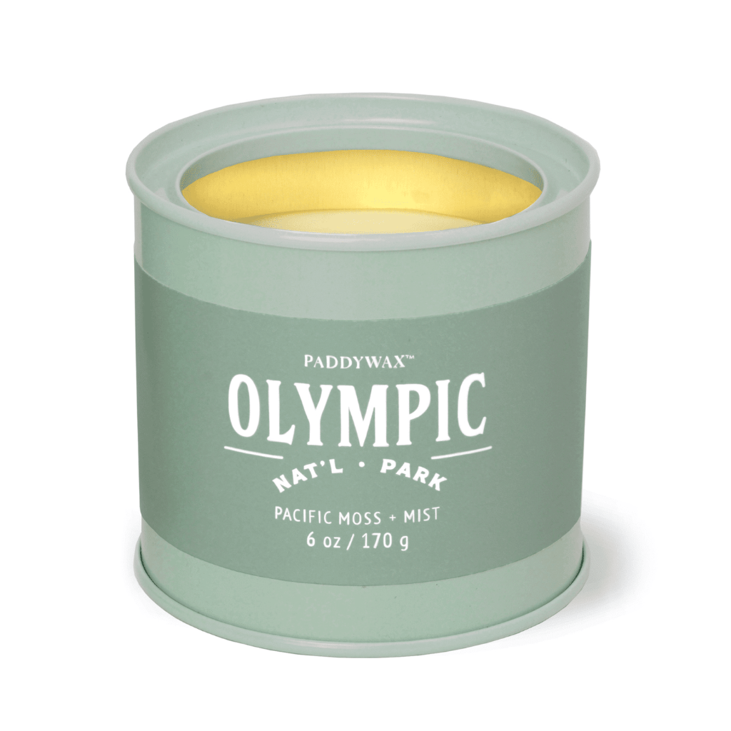 Olympic-Pacific Moss & Mist National Parks Candle Tins 6 oz. Paddywax Home - Candles - Specialty