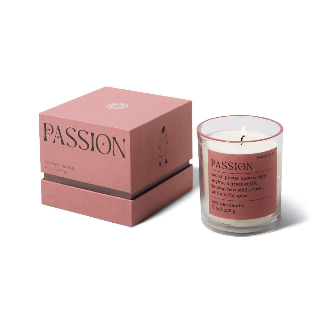 Passion Mood Collection Candle Paddywax Home - Candles - Specialty
