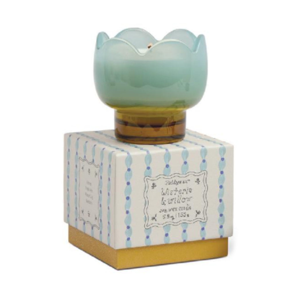 Wisteria & Willow Tulip Glass Candle - 5.5oz Paddywax Home - Candles