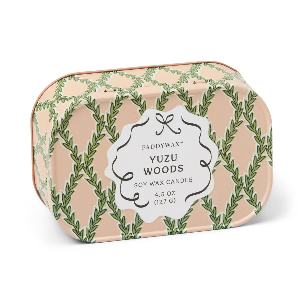 Yuzu Woods Cherie Tin Candle - 4.5oz Paddywax Home - Candles