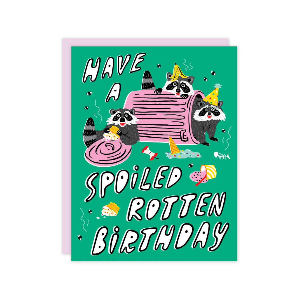 Spoiled Rotten Birthday Card Party Of One Cards - Birthday