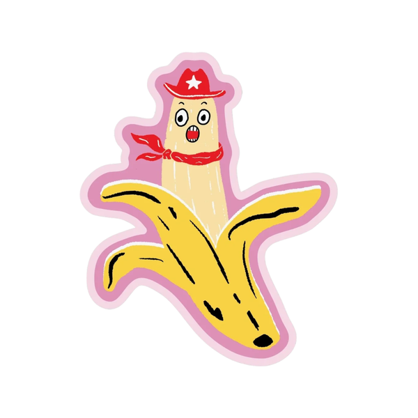 Banana Sticker Party of One Impulse - Decorative Stickers