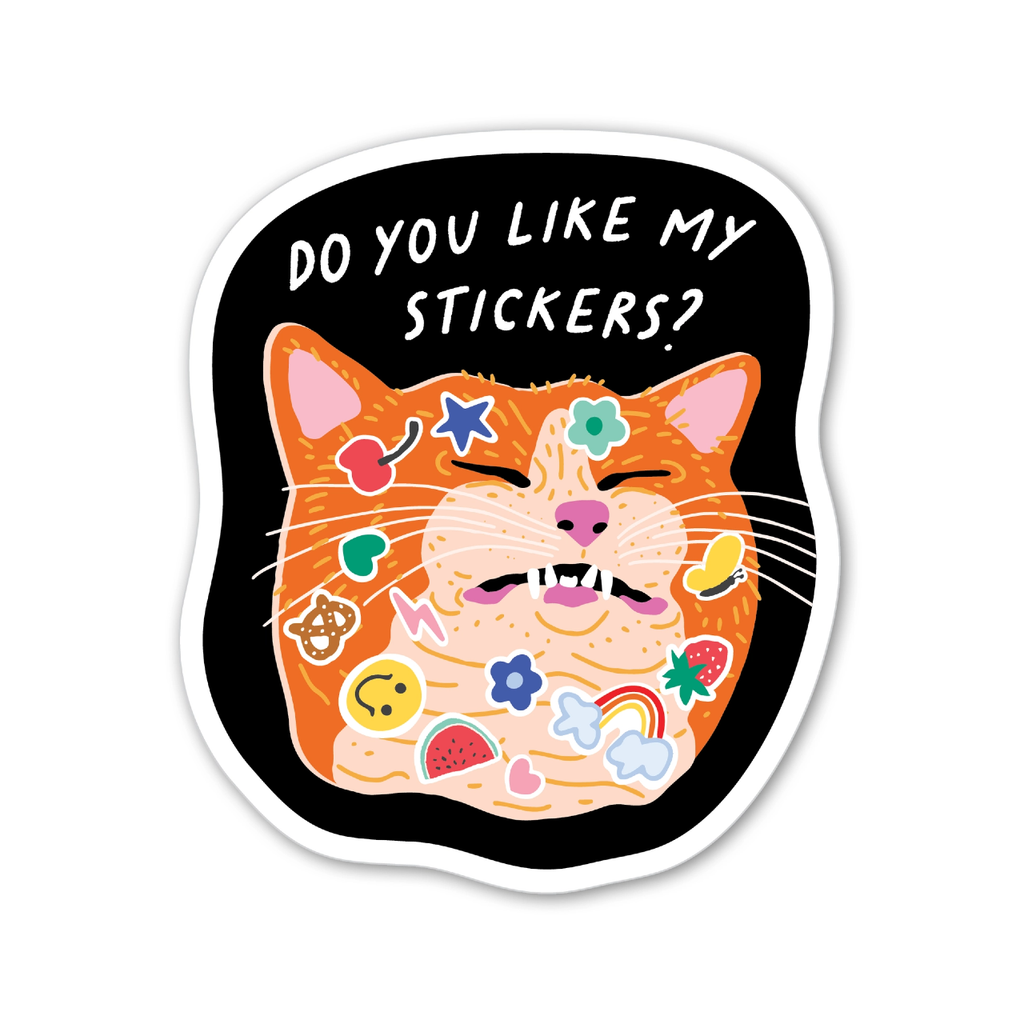 Stickers On Cat Sticker Party Of One Impulse - Decorative Stickers