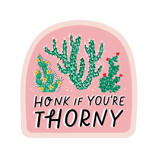 Thorny Cactus Sticker Party of One Impulse - Decorative Stickers