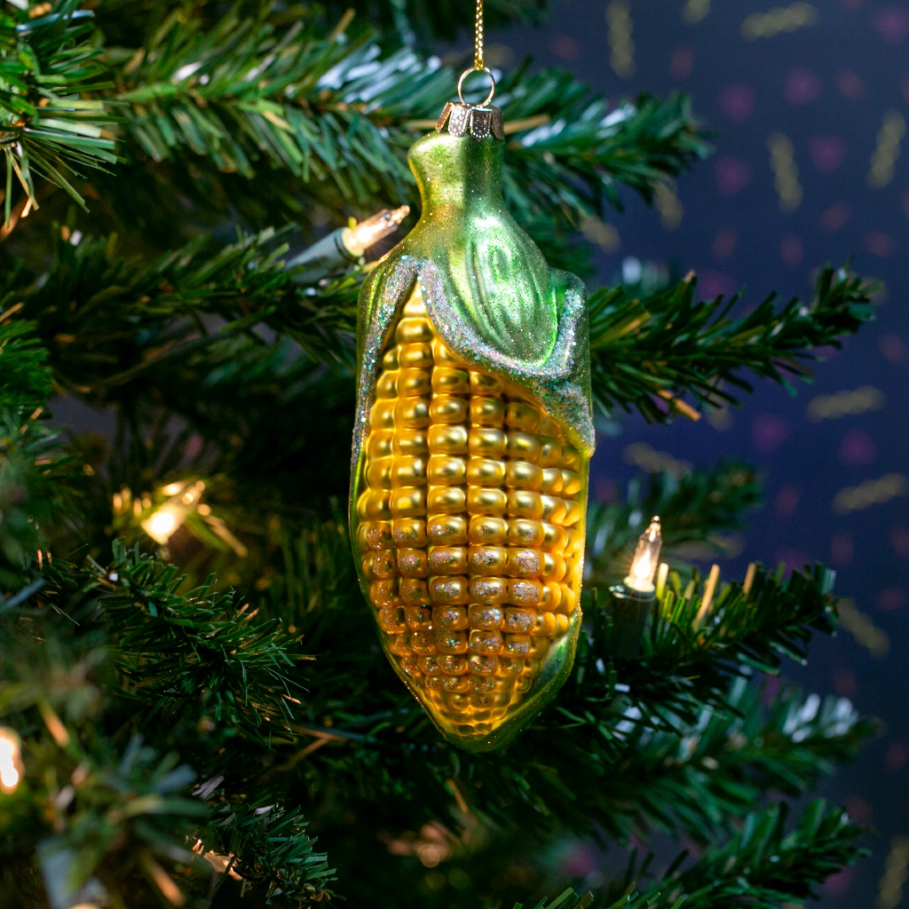 Ear Of Corn Ornament Party Rock Ornaments Holiday - Ornaments