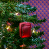 Red Suitcase Ornament Party Rock Ornaments Holiday - Ornaments