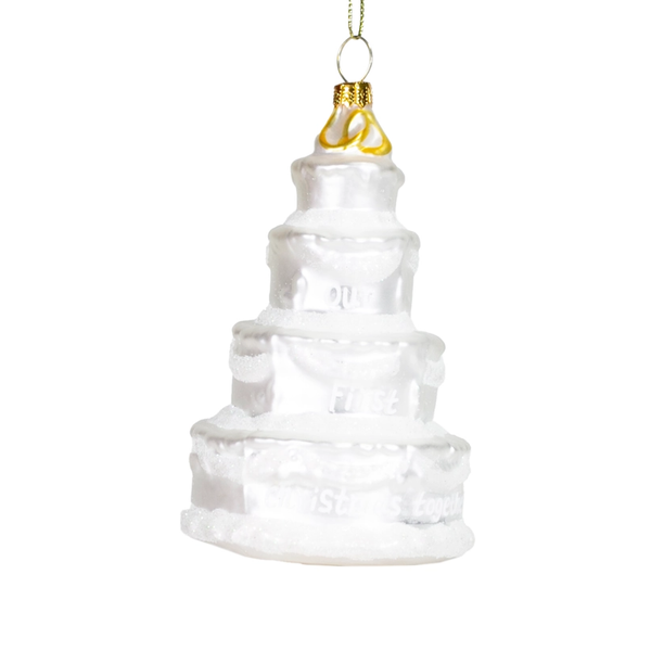 Wedding Cake Ornament Party Rock Ornaments Holiday - Ornaments