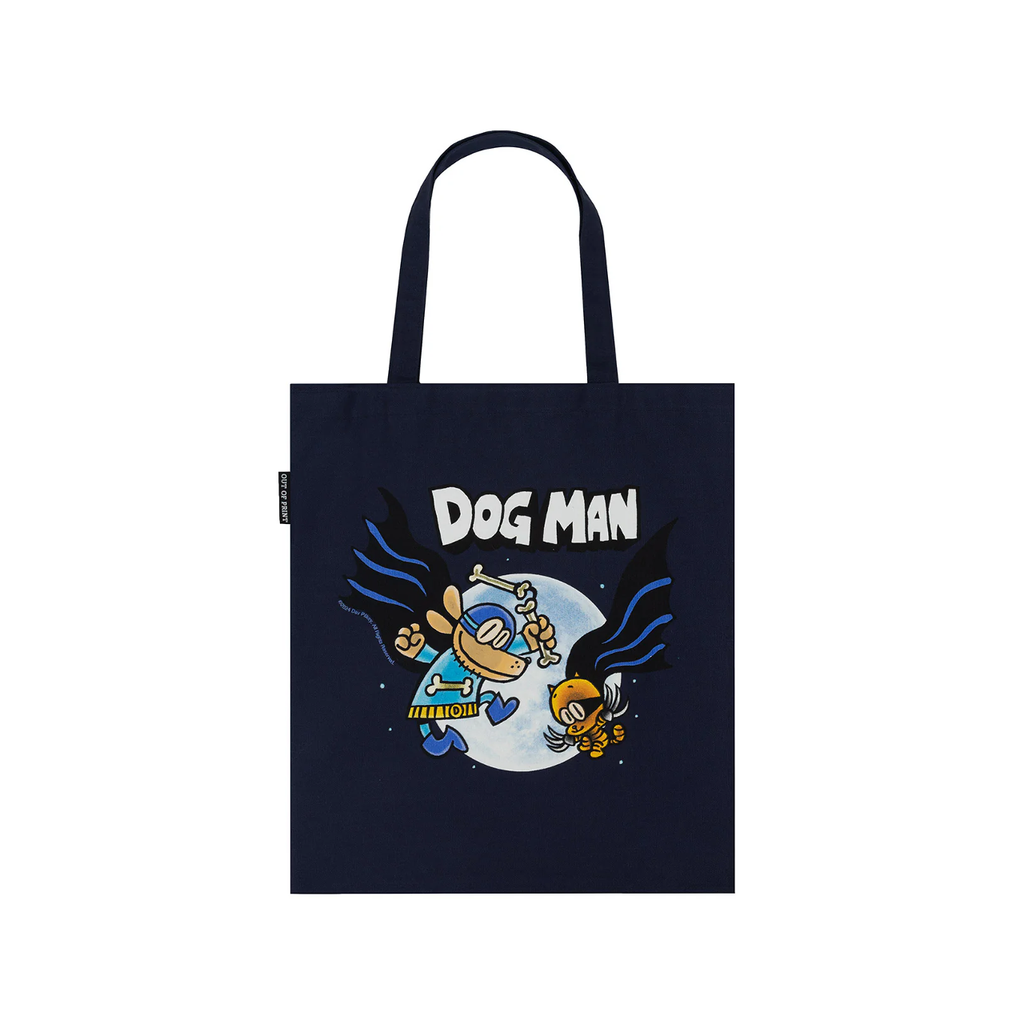 Dog Man Tote Bag Penguin Random House Apparel & Accessories - Bags - Reusable Shoppers & Tote Bags