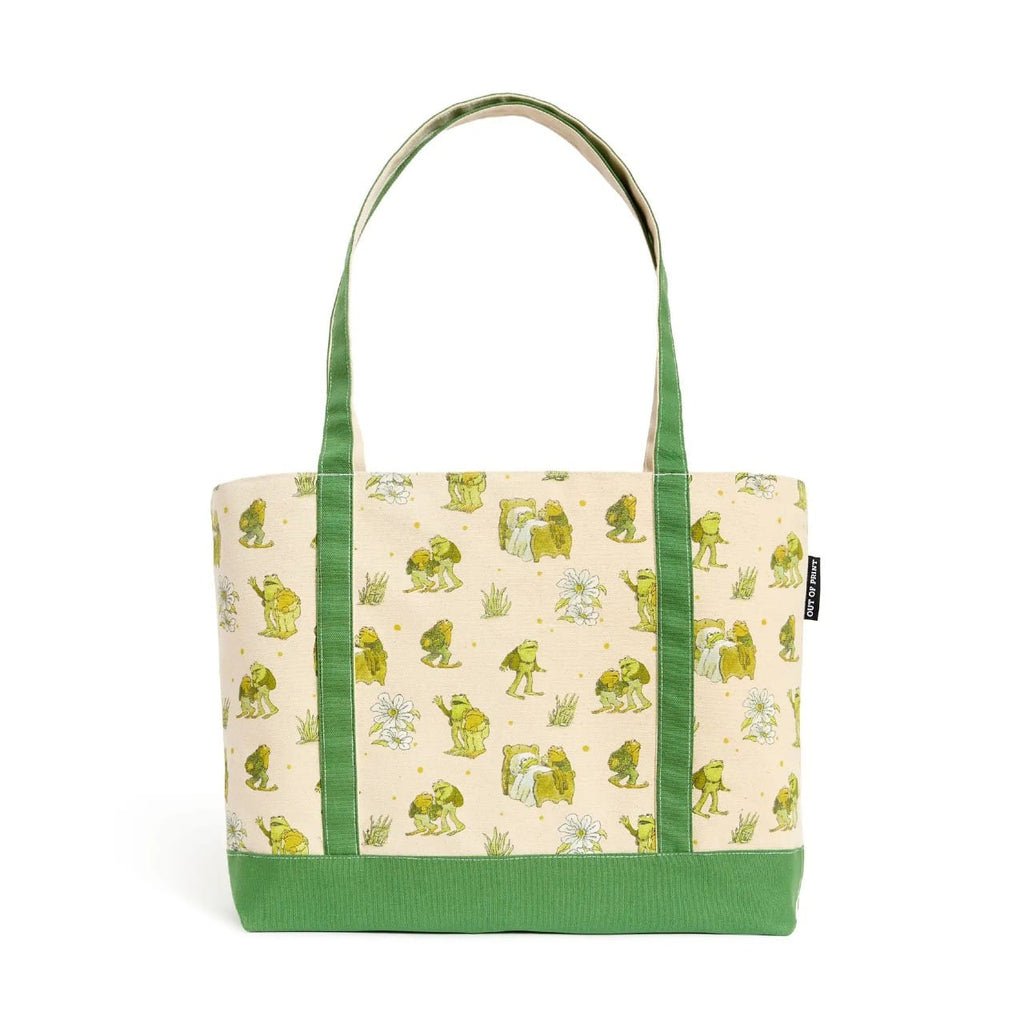 Frog & Toad Large Zipper Tote Bag Penguin Random House Apparel & Accessories - Bags - Reusable Shoppers & Tote Bags