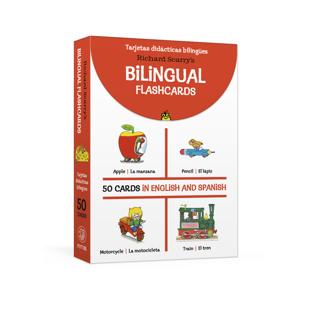 Richard Scarry's Bilingual Flashcards: 50 Cards in English and Spanish Penguin Random House Baby & Toddler