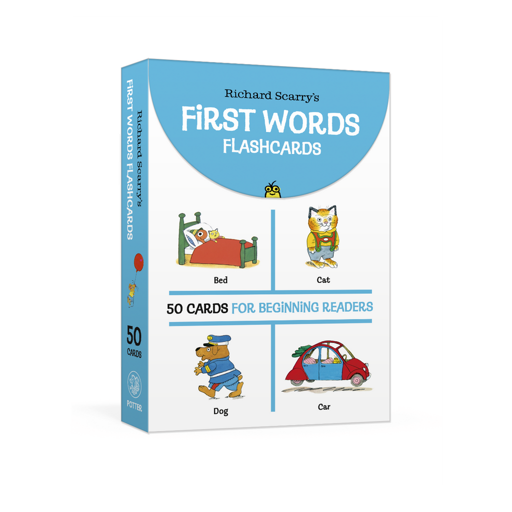 Richard Scarry's First Words Flashcards: 50 Cards for Beginning Readers Penguin Random House Baby & Toddler
