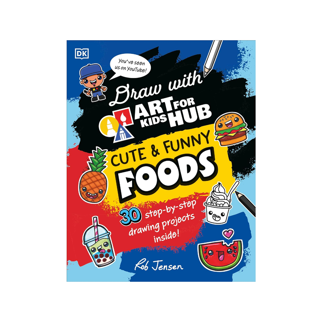 Draw With Art For Kids Hub Cute And Funny Foods Book Penguin Random House Books - Baby & Kids