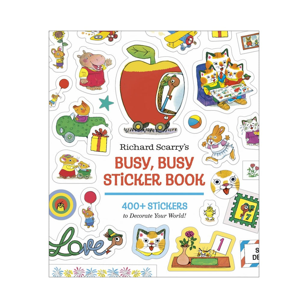 Richard Scarry's Busy, Busy Sticker Book Penguin Random House Books - Baby & Kids