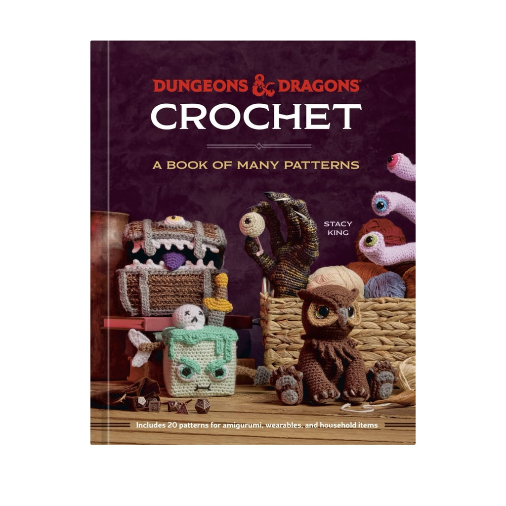 Dungeons & Dragons Crochet: A Book of Many Patterns Hardcover Book Penguin Random House Books