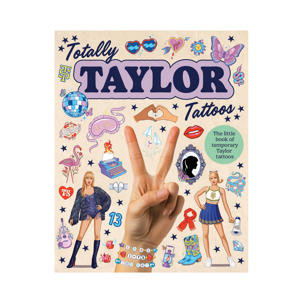 Totally Taylor Tattoos: The little book of temporary Taylor tattoos Paperback Book Penguin Random House Books