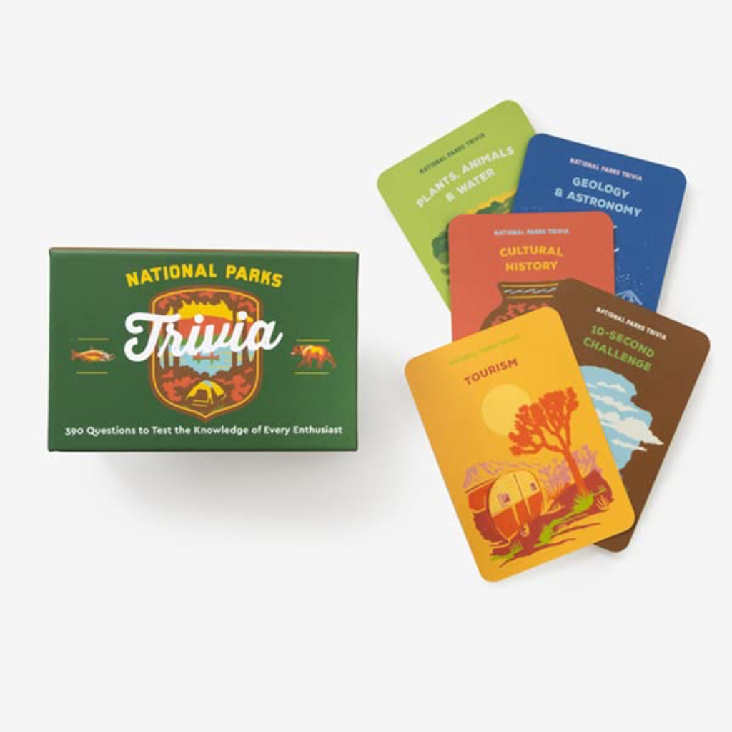 National Parks Trivia Game Penguin Random House Toys & Games - Puzzles & Games - Games