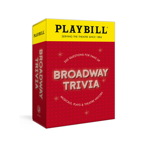 Playbill Broadway Trivia Game Penguin Random House Toys & Games - Puzzles & Games - Games