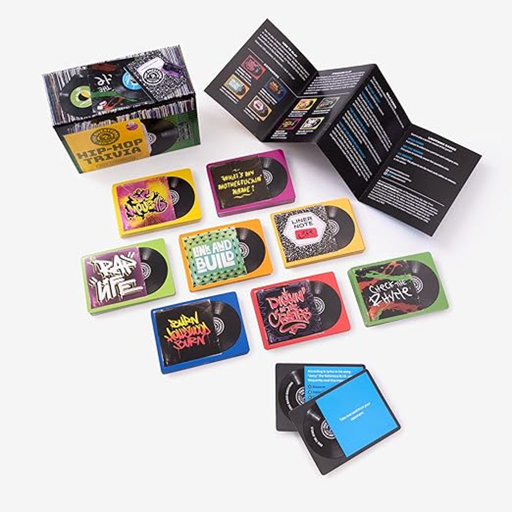 The Questions Hip Hop Trivia Game Penguin Random House Toys & Games - Puzzles & Games - Games