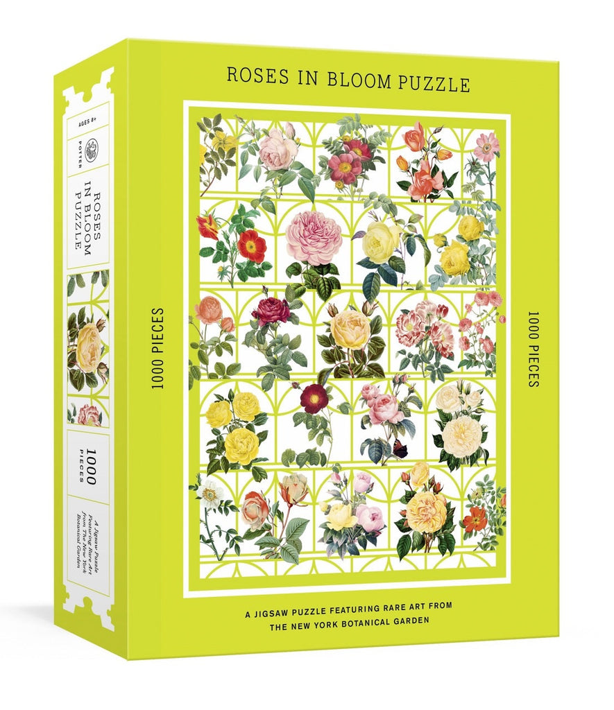 Roses in Bloom 1000 Piece Jigsaw Puzzle Penguin Random House Toys & Games - Puzzles & Games - Jigsaw Puzzles