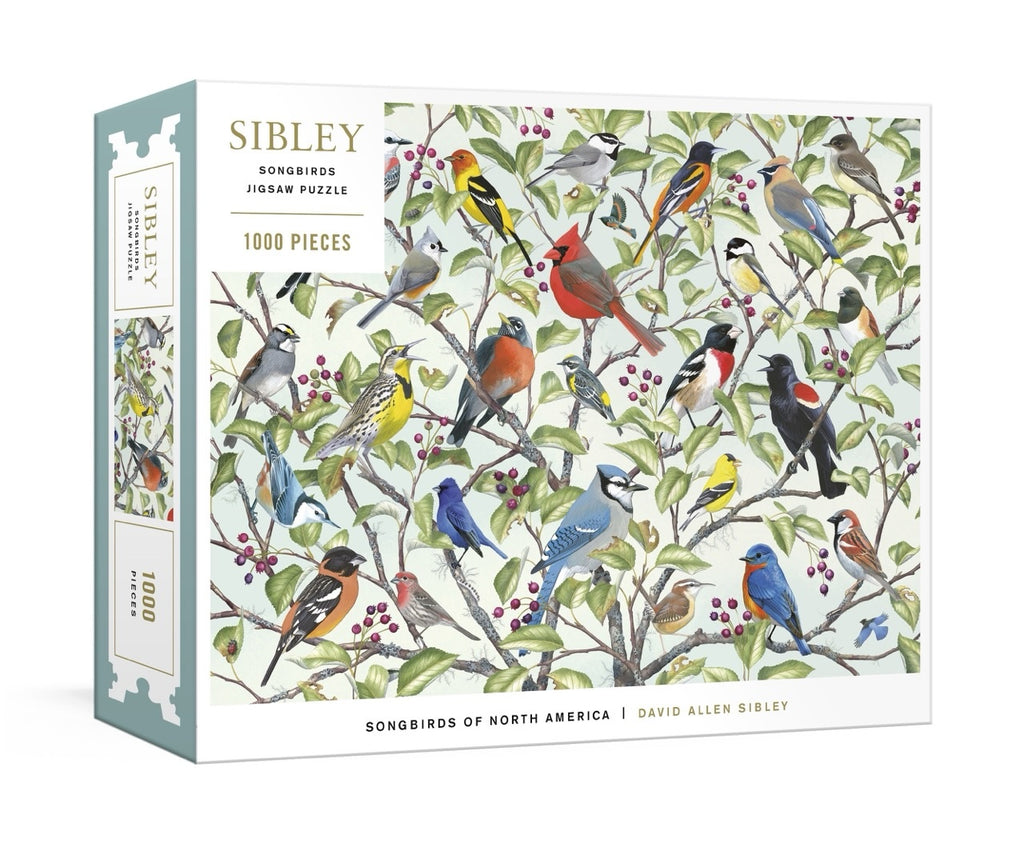 Sibley Songbirds 1000 Piece Jigsaw Puzzle Penguin Random House Toys & Games - Puzzles & Games - Jigsaw Puzzles