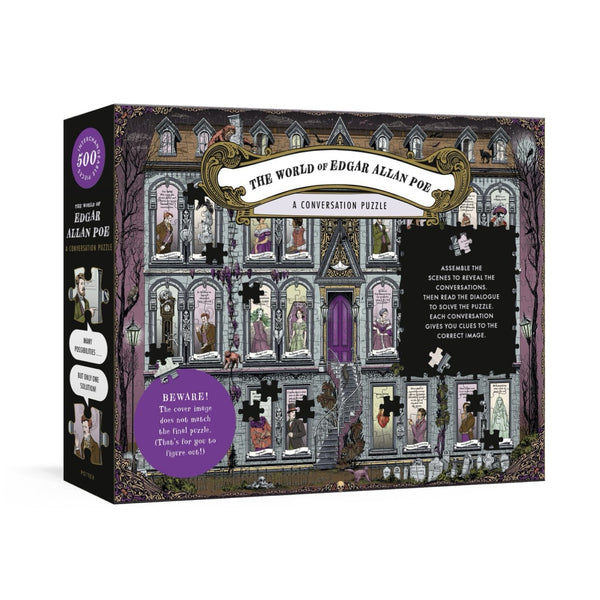 The World of Edgar Allan Poe: A Conversation Puzzle Penguin Random House Toys & Games - Puzzles & Games - Jigsaw Puzzles