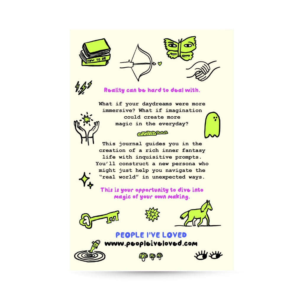 The Imaginary Atlas Journal People Ive Loved Books - Blank Notebooks & Journals