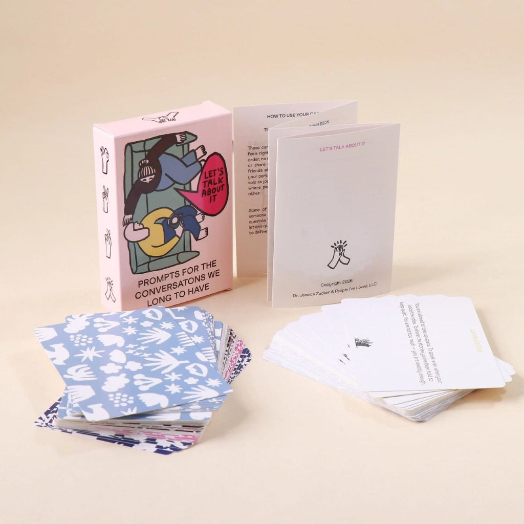 Let's Talk About It Deck People Ive Loved Books - Card Decks