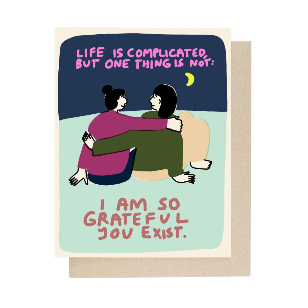 Life Is Complicated But Love Card People Ive Loved Cards - Love