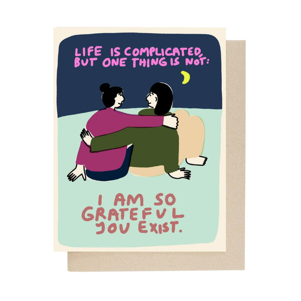 Life Is Complicated But Love Card People Ive Loved Cards - Love