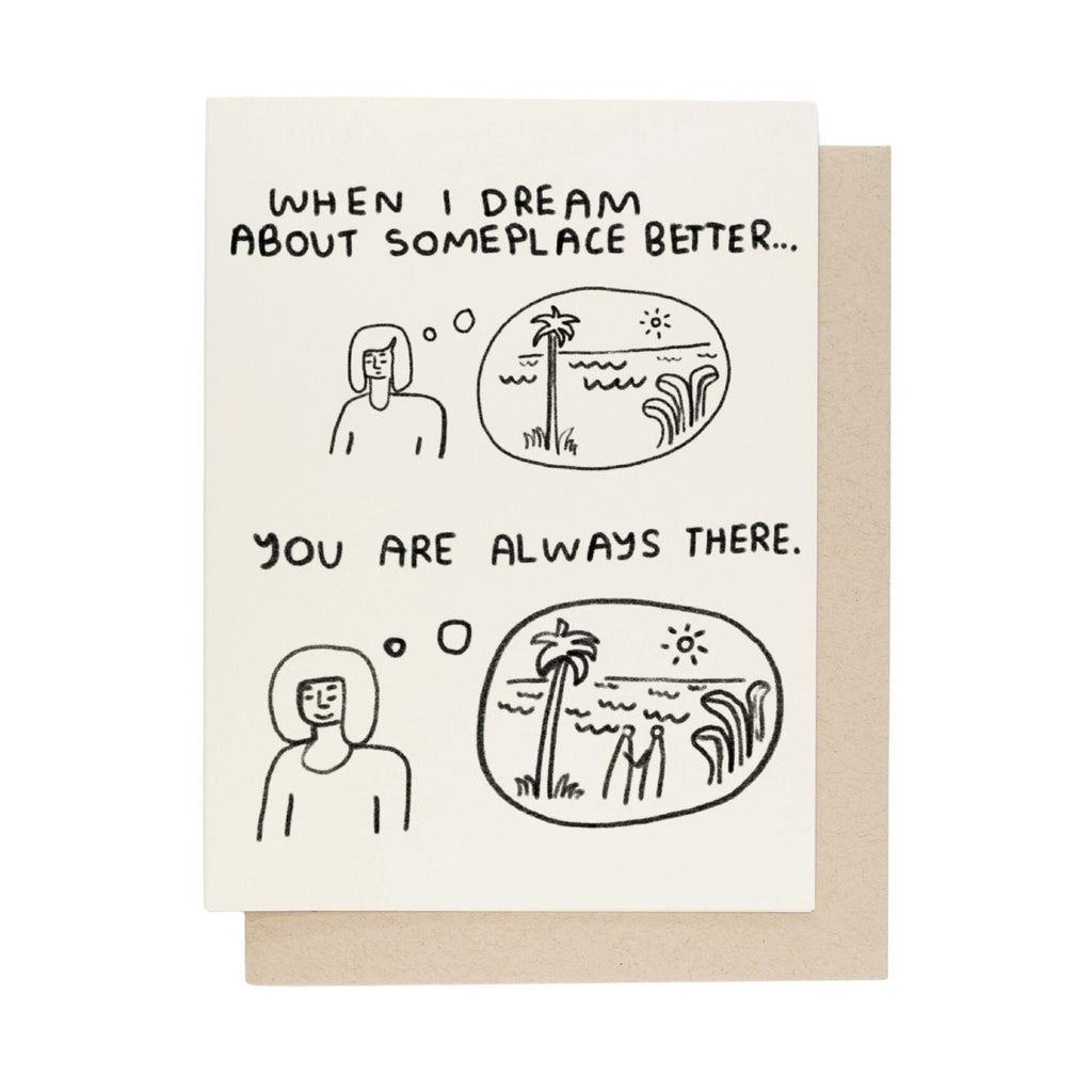When I Dream Love Card People Ive Loved Cards - Love
