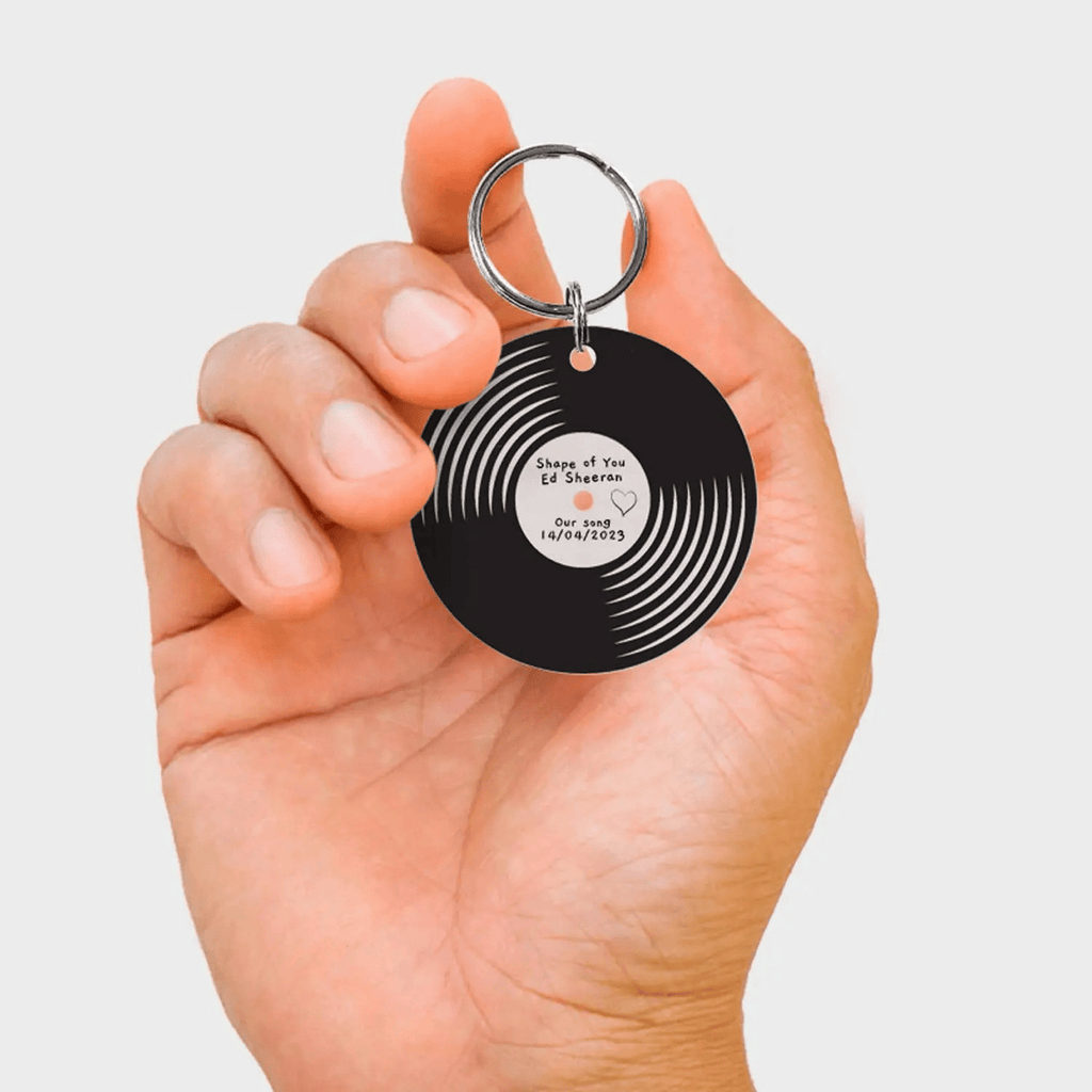 Our Special Song Mini Vinyl Record Keychain Shrink Kit Pikkii Apparel & Accessories - Keychains