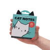 What's The Cat Up To Note Noteblock - Die-Cut Cat Desk Memo Pad Pikkii Books - Blank Notebooks & Journals - Notepads
