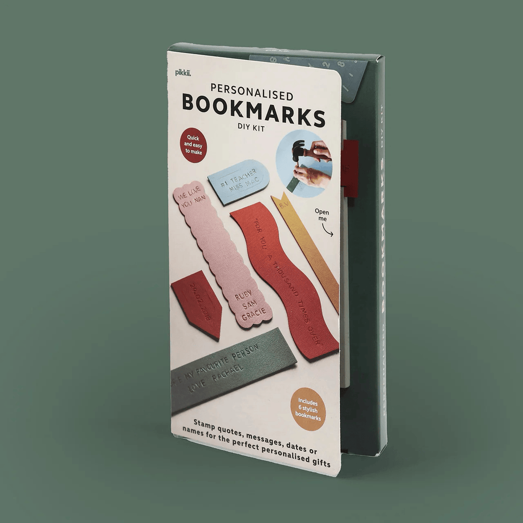 Personalized Bookmarks DIY Kit Pikkii Books - Bookmarks