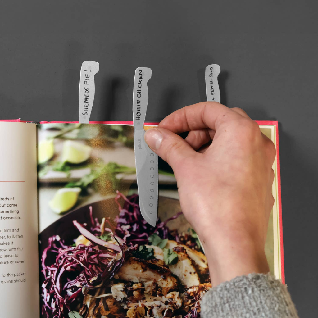 Cook Marks Adhesive Cookbook Page Markers Pikkii Books