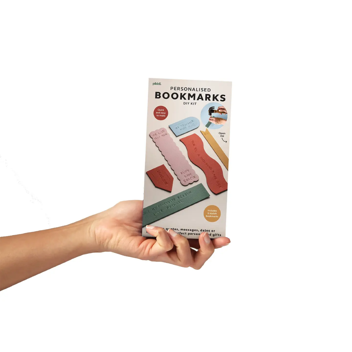 Personalized Bookmarks DIY Kit – Urban General Store