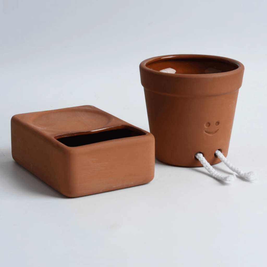 Self Care Planter - Award-Winning Self-Watering Ceramic Planter Pikkii Home - Garden - Vases & Planters