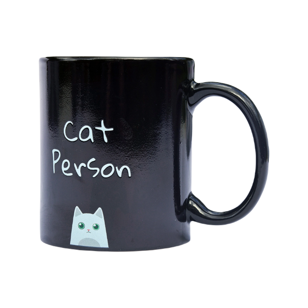 Crazy Cat Person Heat Changing Mug Pikkii Home - Mugs & Glasses