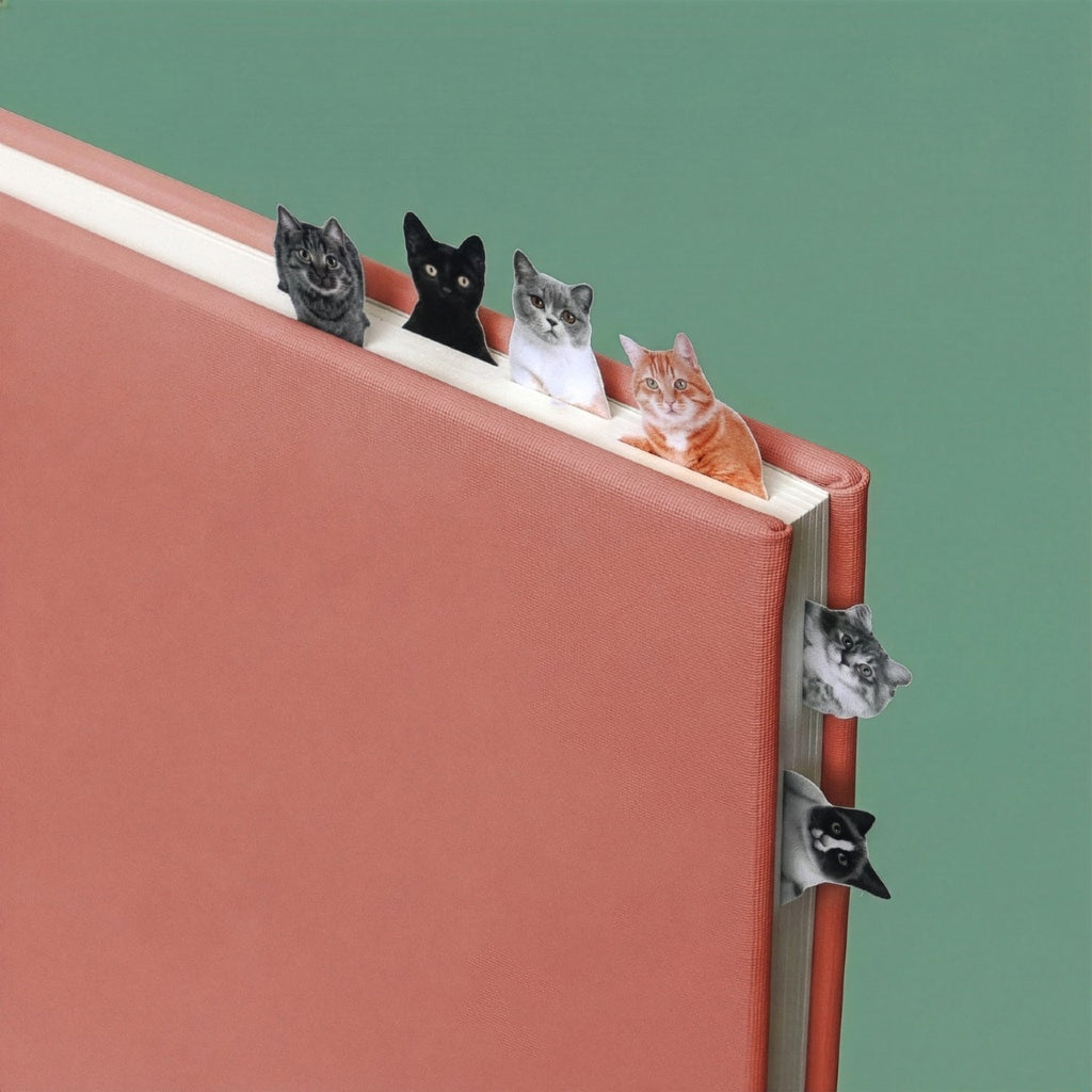 Cat Page Markers Pikkii Home - Office & School Supplies