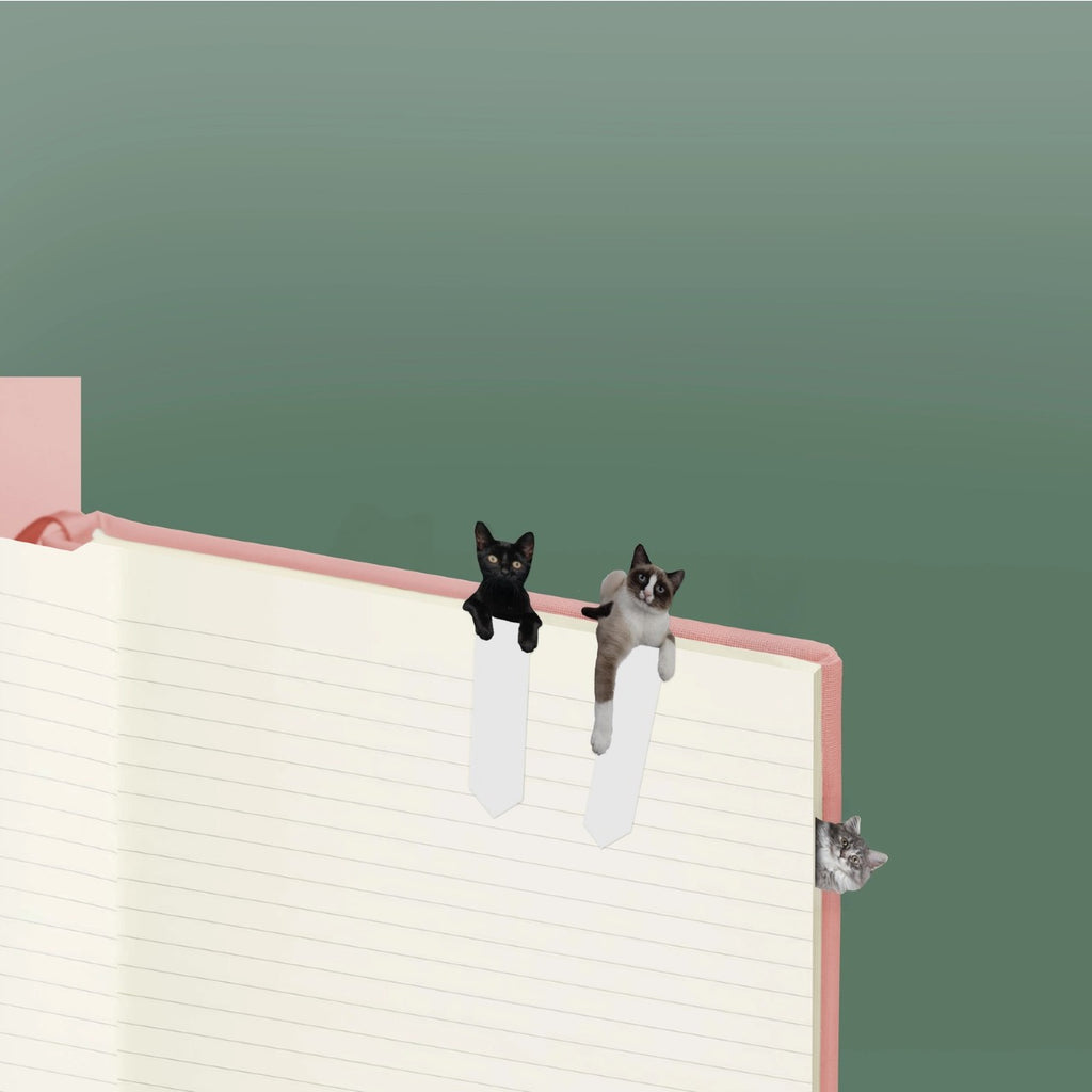 Cat Page Markers Pikkii Home - Office & School Supplies