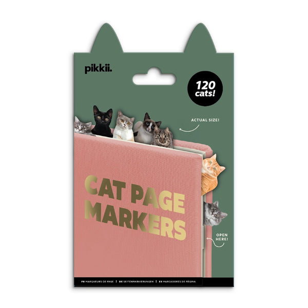 Cat Page Markers Pikkii Home - Office & School Supplies
