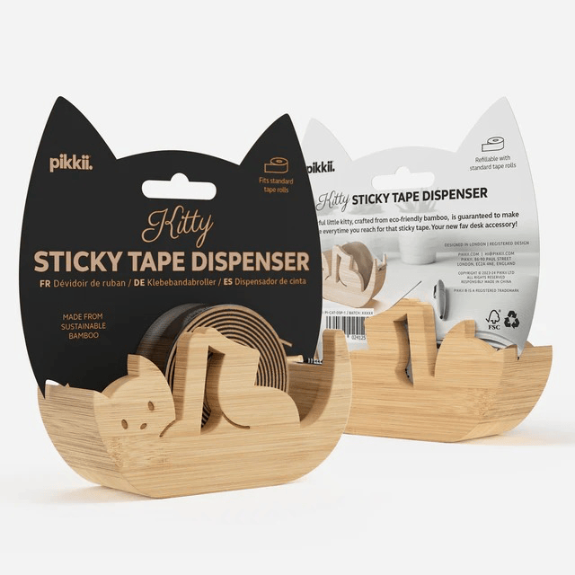 Kitty Sticky Tape Dispenser Pikkii Home - Office & School Supplies - Desk Accessories