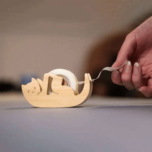 Kitty Sticky Tape Dispenser Pikkii Home - Office & School Supplies - Desk Accessories